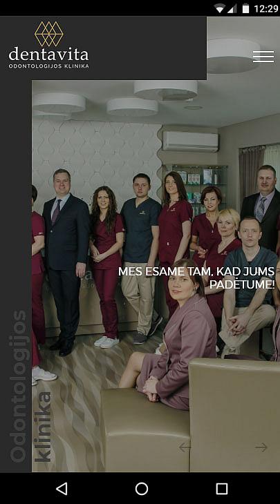 svetainiu kurimas panevezys dentavita