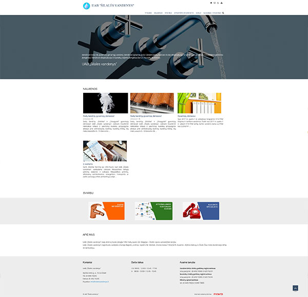 Interneto svetainių kūrimas