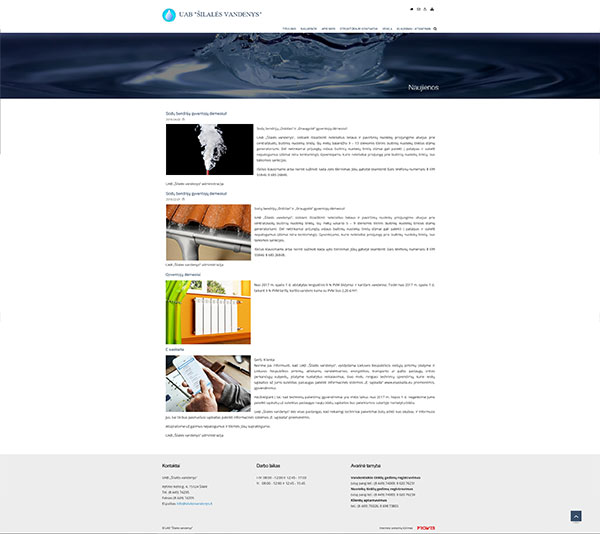 Interneto svetainių kūrimas