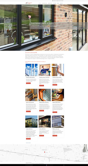 interneto svetainių kūrimas