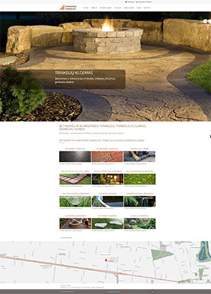 interneto svetainių kūrimas responsyvi svetainė Vilnius
